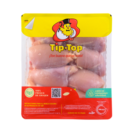 Bandeja de muslo de pollo